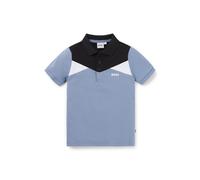 BOSS Kids-Poloshirt aus elastischem Baumwoll-Piqué im Colour-Block-Design - Style J51167/04904A, J51167 Blau 114