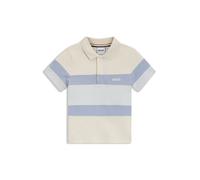 BOSS Kids Poloshirt aus Stretch-Baumwolle mit Blockstreifen - Style J52881/21C02A, J52881 Hellbeige 86