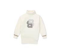BOSS Kids-Pulloverkleid mit Rollkragen und Double-B-Monogramm aus Strass - Style J51102/11712A, J51102 Weiß 138