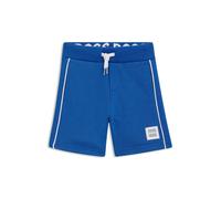 BOSS Kids-Shorts aus Baumwoll-Mix mit Logo-Aufnäher - Style J04428/87102A, J04428 Blau 81