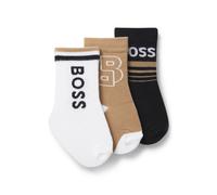 BOSS Kids-Socken mit Logo-Details im Dreier-Pack - Style J52654/09B15, J52654 Schwarz 15
