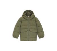 BOSS Kids-Steppjacke mit Kapuze und Logo-Print - Style J52396/09B04A, J52396 Dunkelgrün 126