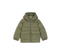 BOSS Kids-Steppjacke mit Kapuze und Logo-Print - Style J52396/72404A, J52396 Dunkelgrün 162