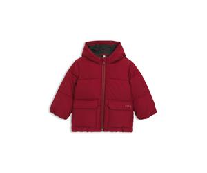 BOSS Kids-Steppjacke mit Kapuze und Logo-Print - Style J52476/72402A, J52476 Rot 86