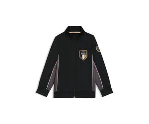 BOSS Kids-Strickjacke aus Baumwoll-Mix mit Reißverschluss und Logo-Aufnäher - Style J52690/09B04A, J52690 Schwarz 126