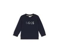 BOSS Kids-Sweatshirt aus Baumwoll-Mix mit Logo-Stickerei - Style J52457/84902A, J52457 Dunkelblau 94