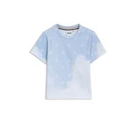 BOSS Kids-T-Shirt mit Double-B-Monogrammen und Wolken-Print - Style J52277/88703A, J52277 Hellblau 86