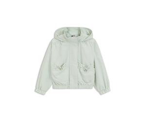 BOSS Kinderjacke aus Knitter-Gewebe mit Kapuze - Style J53028/73K04A, J53028 Hellgrün 156