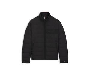 BOSS Klassische wattierte Jacke mit Reißverschluss - Style H-Cenitos, 50519237 Schwarz 46