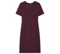 BOSS Kleid aus elastischem Gewebe mit V-Ausschnitt - Style Damaisa, 50490044 Bordeaux 46