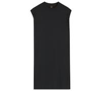Hugo Boss Jerseykleid Edress Premium – Schwarz, Jersey, Rundhals, Cap-Ärmel, Gr. XS