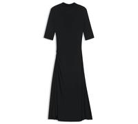 BOSS Kleid aus mattem Jersey mit drapierten Details - Style Eylais, 50568831 Dunkelblau XL