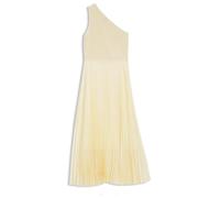 BOSS Kleid aus Rippstrick mit One-Shoulder-Design und Plissee-Rock - Style Foki, 50562654 Hellbeige M