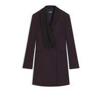 BOSS Kleid aus Schurwolle im Smoking-Stil - Style Danjana, 50548104 Dunkellila 40