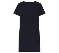 BOSS Kleid aus Schurwolle mit Taillen-Detail - Style Dunera, 50559395 Dunkelblau 34