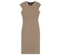BOSS Kleid aus Stretch-Gewebe mit Flügelärmeln - Style Dulisa, 50541987 Beige 36