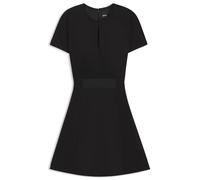 BOSS Kleid aus Stretch-Jersey mit Schlüsselloch-Ausschnitt - Style Datarni, 50554007 Schwarz 46