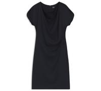 BOSS Kleid mit drapiertem Ausschnitt und gerafften Details - Style Devania, 50542882 Dunkelblau 32