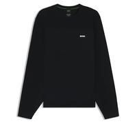 Strickpullover BOSS GREEN "KN Momentum-X CN", Herren, Gr. XXL, dunkelblau402, Strick, Obermaterial: 48% Polyester, 39% Schurwolle, 11% Polyamid, 2% Elasthan, unifarben, regular fit normal, Rundhals, B