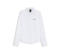 BOSS Knitterfreies Hemd aus Baumwoll-Jersey mit natürlichem Stretch - Style ST_Motion L, 50555946 Weiß XXXL