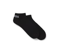 BOSS Knöchellange Socken aus Stretch-Gewebe im Zweierpack - Style 2P AS Sport CC, 50469859 Schwarz 43-46