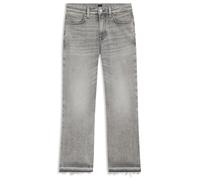 BOSS Damen Jeans C_SOFT KICK FLARE verkürzt, anthrazit, Gr. 27