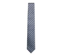 BOSS Krawatte aus in Italien hergestellter Seide mit diagonalen Streifen - Style L-TIE CM 7,5 - 223, 50566302 Blau gemustert ONESI