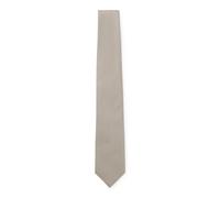BOSS Krawatte aus italienischer Seide mit Fischgrät-Jacquard - Style L-TIE CM 7,5 - 223, 50555593 Beige ONESI