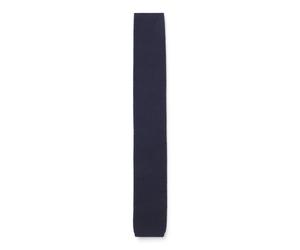 BOSS Krawatte aus reiner Wolle mit Jacquard-Muster - Style H-KNITTED TIE 7CM, 50572102 Dunkelblau ONESI