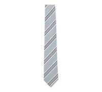 BOSS Krawatte aus Seide-Baumwolle mit diagonalen Streifen - Style L-TIE CM 7,5 - 223, 50561026 Hellblau ONESI