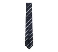 BOSS Krawatte aus Seide mit diagonalen Streifen - Style C-TIE CM 7.5 CIR.253, 50545599 Weiß gestreift ONESI