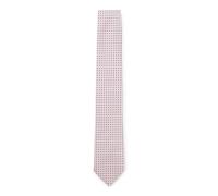 BOSS Krawatte aus Seiden-Mix mit feinem Muster - Style H-TIE CM 7.5 262, 50566654 Pink ONESI