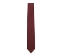 BOSS Krawatte aus Seiden-Mix mit Jacquard-Muster - Style H-TIE CM 7.5 262, 50571759 Dunkelrot ONESI