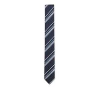 BOSS Krawatte aus Seiden-Mix mit Jacquard-Struktur und diagonalen Streifen - Style H-TIE CM6 262, 50566655 Blau gestreift ONESI