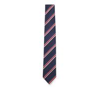 BOSS Krawatte mit diagonalen Streifen aus Seiden-Mix - Style H-TIE CM 7.5 262, 50566648 Rot gemustert ONESI