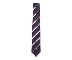 BOSS Krawatte mit diagonalen Streifen aus Seiden-Mix - Style H-TIE CM 7.5 262, 50566648 Rot gemustert ONESI