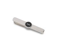 BOSS Krawattennadel aus Messing mit rundem Logo-Detail - Style B-LOGO2-TIE, 50565224 Schwarz ONESI
