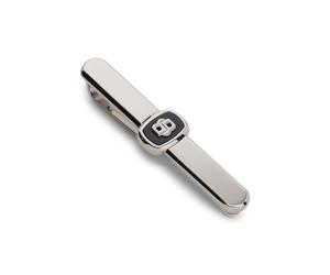 BOSS Krawattennadel mit Double-B-Monogramm und Emaille-Einsatz - Style B-CASINGINSERTBB-TIE, 50552385 Dunkelblau ONESI