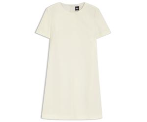 BOSS Kurzarm-Kleid aus japanischem Krepp - Style Dinderah, 50565104 Hellgelb 40