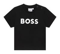 BOSS - Kurzarm T-Shirt Schwarz 100% Baumwolle 12MONATE