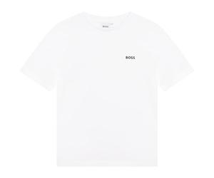 BOSS - Kurzarm T-Shirt Weiss 100% Baumwolle 12JAHRE