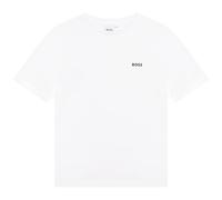 BOSS Regular-Fit Kids-T-Shirt aus Baumwolle mit Logo-Print - Style J25P23/09B12A, J25P23 Weiß 126