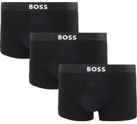 BOSS Kurze Boxershorts One 3er-Pack Schwarz 001 - Größe L Schwarz L