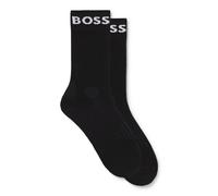 BOSS Kurze Socken aus Stretch-Gewebe im Zweier-Pack - Style 2P RS Sport CC, 50469747 Schwarz 39-42