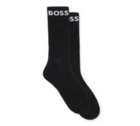 BOSS Kurze Socken aus Stretch-Gewebe im Zweierpack - Style 2P RS Sport CC, 50469747 Schwarz 39-42