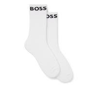 BOSS Kurze Socken aus Stretch-Gewebe im Zweierpack - Style 2P RS Sport CC, 50469747 Weiß 43-46