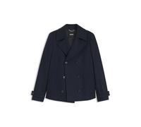 BOSS Kurzer Caban aus Woll-Mix - Style Caraza1, 50572423 Dunkelblau 36