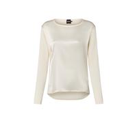 BOSS Langarmshirt mit Seide Damen sand, M