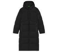 BOSS Lange, wasserabweisende Daunenjacke aus Stretch-Gewebe - Style OW_Riplite Coat HD, 50543972 Schwarz S