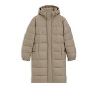 BOSS Lange wasserabweisende Steppjacke mit verdecktem Verschluss - Style H-Carpa, 50565110 Hellbraun 48